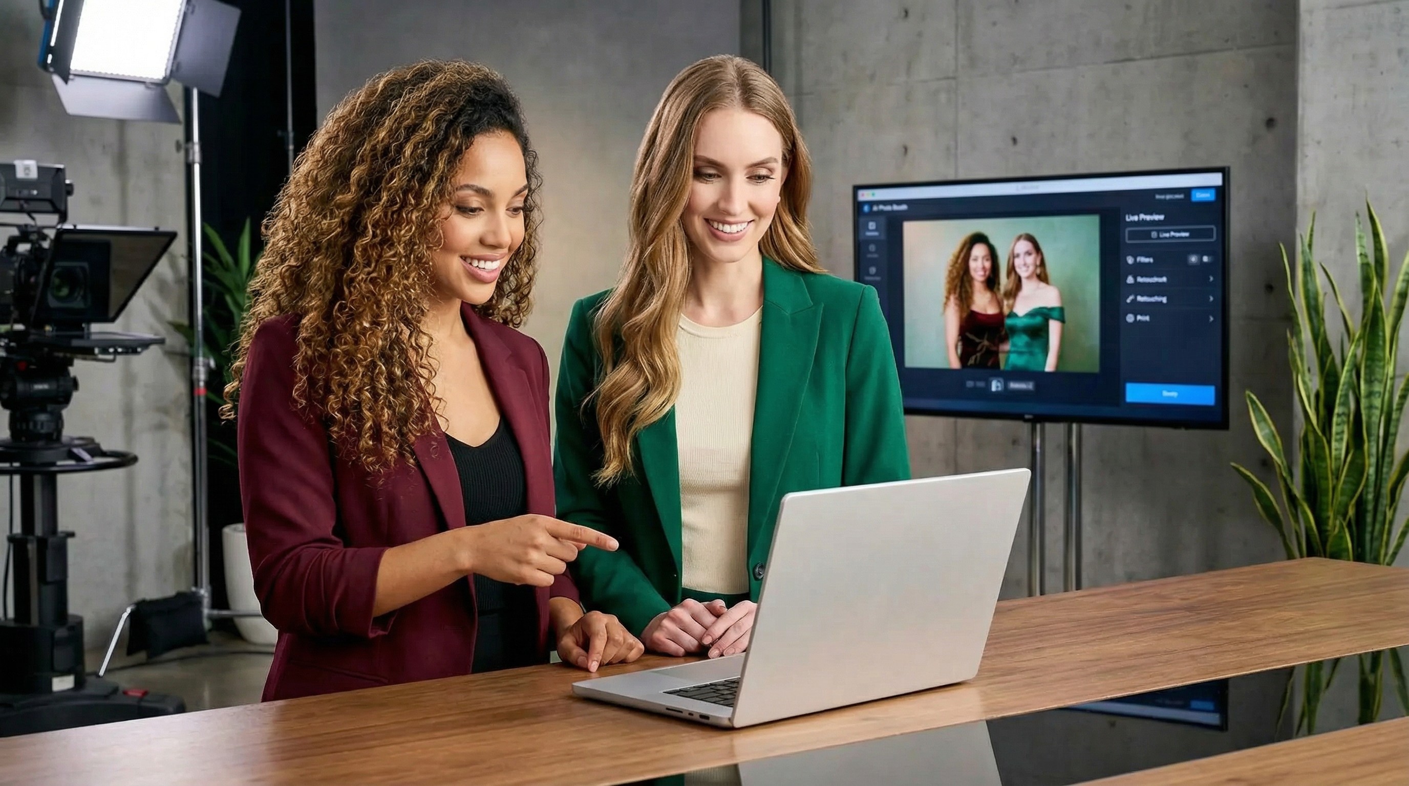 PBPrompts Pro prompt generator interface showing platform selection and generated AI photo booth prompt